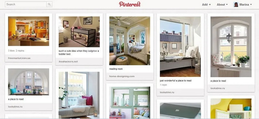 Приложение Pinterest Скачать приложение Pinterest